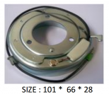 PK-15 (12V) - Behúzó Mágnestekercs 101*66*28mm - VALEO TM16 - Klímakompresszorhoz