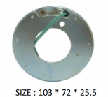 PM-06 (24V) - Behúzó Mágnestekercs 103*72*25.5mm - MITSUBISHI FUSO CANTER MSC90T - Klímakompresszorhoz