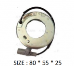 PN-09 (12V) - Behúzó Mágnestekercs 80*55*25mm - SS06 - Klímakompresszorhoz