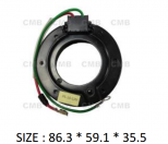 PS-10 (12V) - Behúzó Mágnestekercs 86.3*59.1*35.5mm -  HONDA CRV 2.4 / CIVIC 1.8  - Klímakompresszorhoz