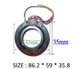 PS-11 (12V) - Behúzó Mágnestekercs 86.2*59*35.8mm - HONDA FIT - Klímakompresszorhoz